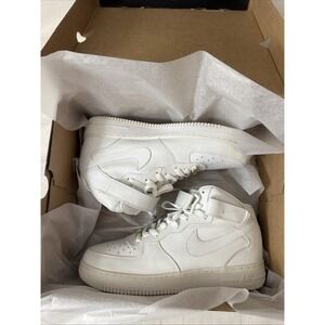 Size 11 - Nike Air Force 1 '07 Mid White Gently Used Like 5 Times Casual Shoes